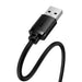 USB 3.0 Extension cable Baseus male to female AirJoy Series 5m (black) - USB cables<<<Cables<<<IT