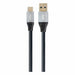 USB A to USB C Cable DCU Black (1,5M) - Електроника Телефони и таблети<<<Компютри| Електроника<<<BigBuy&&&USB зарядни и