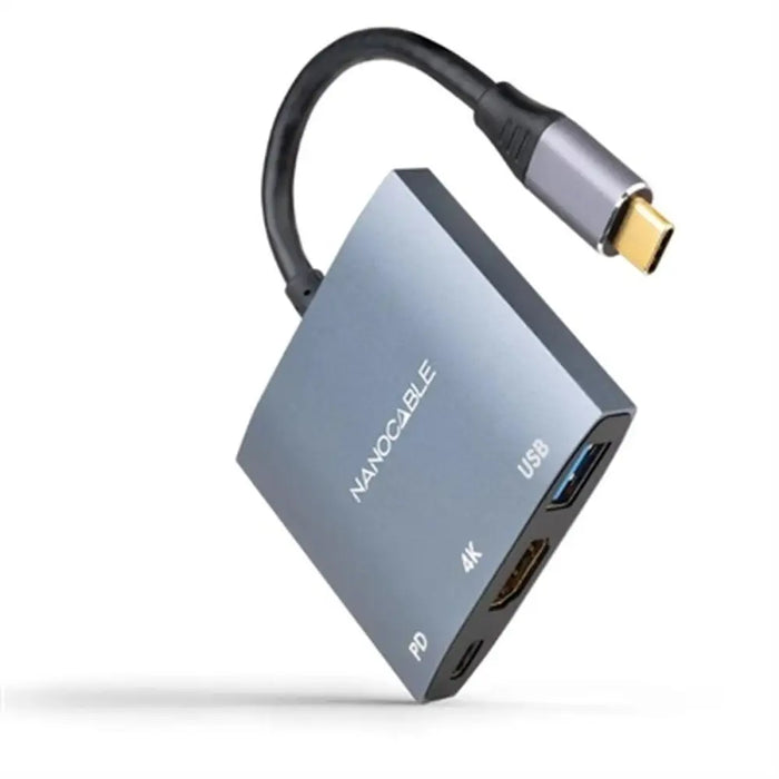 USB Adaptor NANOCABLE 10.16.4306 4K Ultra HD - USB кабели<<<Компютър Кабели и адаптери<<<Компютри| Електроника<<<BigBuy