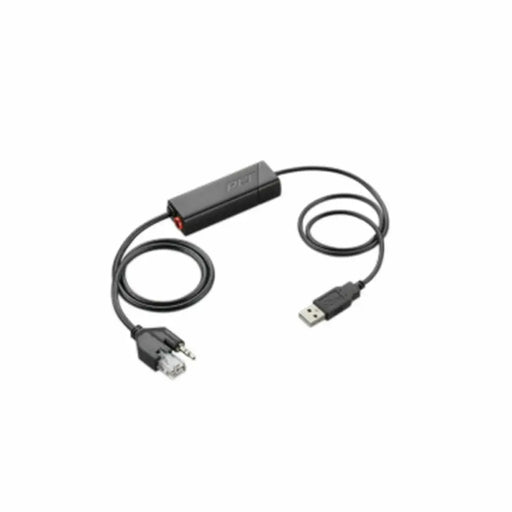 USB Adaptor Poly 211076-01 Black - Електроника Периферни и резервни части<<<Компютри| Електроника<<<BigBuy&&&Микрофони