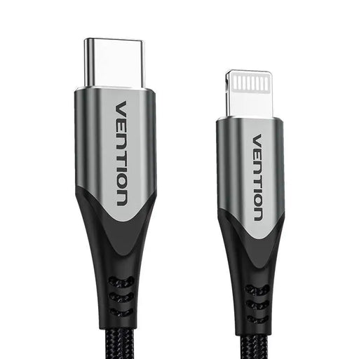 USB-C 2.0 to Lightning Cable Vention TACHH 2m MFi Gray - USB-C to Lightning<<<USB cables<<<GSM Accessories<<<InnproXML