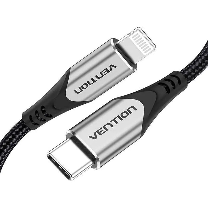 USB-C 2.0 to Lightning Cable Vention TACHH 2m MFi Gray - USB-C to Lightning<<<USB cables<<<GSM Accessories<<<InnproXML