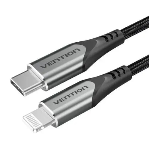 USB-C 2.0 to Lightning Cable Vention TACHH 2m MFi Gray - USB-C to Lightning<<<USB cables<<<GSM Accessories<<<InnproXML