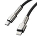 USB-C cable for Lightning Baseus Cafule PD 20W 0,25m (black) - USB-C to Lightning<<<USB cables<<<GSM