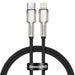 USB-C cable for Lightning Baseus Cafule PD 20W 0,25m (black) - USB-C to Lightning<<<USB cables<<<GSM