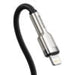 USB-C cable for Lightning Baseus Cafule PD 20W 1m (black) - USB-C to Lightning<<<USB cables<<<GSM