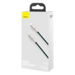 USB-C cable for Lightning Baseus Cafule PD 20W 1m (green) - USB-C to Lightning<<<USB cables<<<GSM