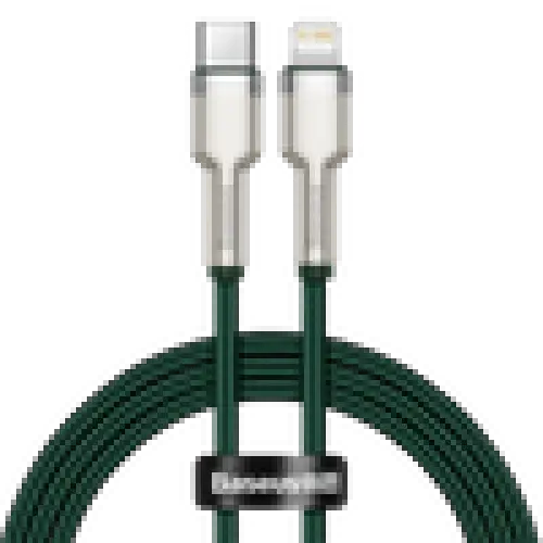 USB-C cable for Lightning Baseus Cafule PD 20W 1m (green) - USB-C to Lightning<<<USB cables<<<GSM
