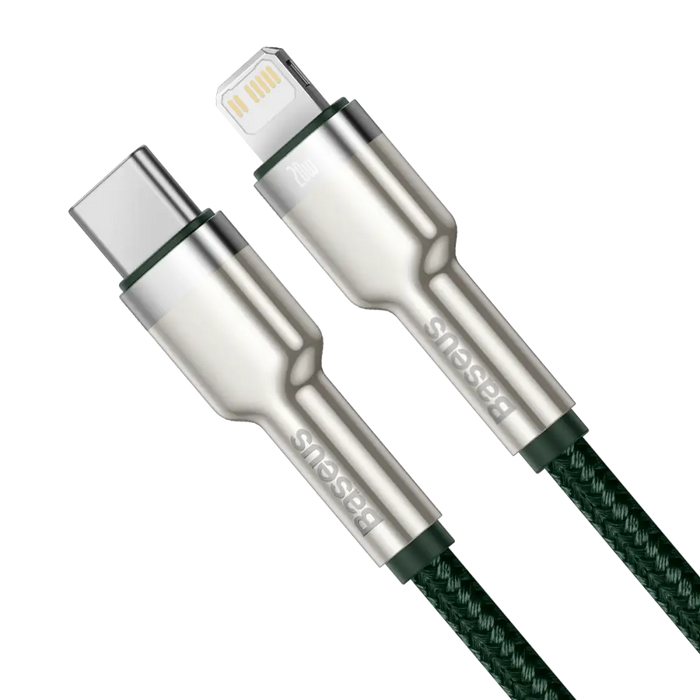 USB-C cable for Lightning Baseus Cafule PD 20W 1m (green) - USB-C to Lightning<<<USB cables<<<GSM