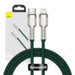 USB-C cable for Lightning Baseus Cafule PD 20W 1m (green) - USB-C to Lightning<<<USB cables<<<GSM