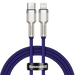USB-C cable for Lightning Baseus Cafule PD 20W 1m (purple) - USB-C to Lightning<<<USB cables<<<GSM