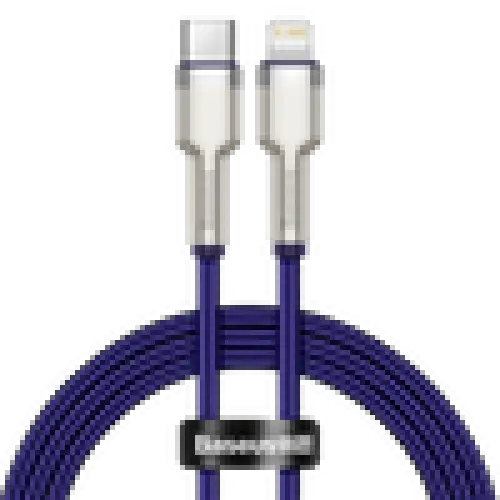 USB-C cable for Lightning Baseus Cafule PD 20W 1m (purple) - USB-C to Lightning<<<USB cables<<<GSM