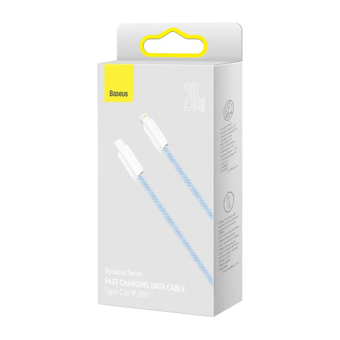 USB-C cable for Lightning Baseus Dynamic Series 20W 1m (blue) - USB-C to Lightning<<<USB cables<<<GSM