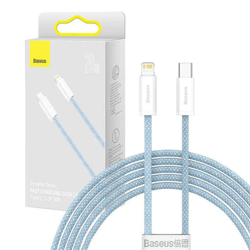 USB-C cable for Lightning Baseus Dynamic Series 20W 2m (blue) - USB-C to Lightning<<<USB cables<<<GSM