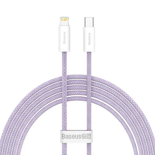 USB-C cable for Lightning Baseus Dynamic Series 20W 2m (purple) - USB-C to Lightning<<<USB cables<<<GSM
