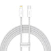 USB-C cable for Lightning Baseus Dynamic Series 20W 2m (white) - USB-C to Lightning<<<USB cables<<<GSM