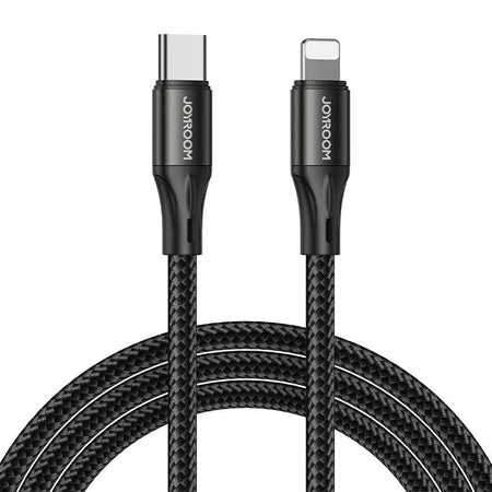 USB-C Cable for Lightning Joyroom S-2024N1-PD 20W 2m (Black) - USB-C to Lightning<<<USB cables<<<GSM