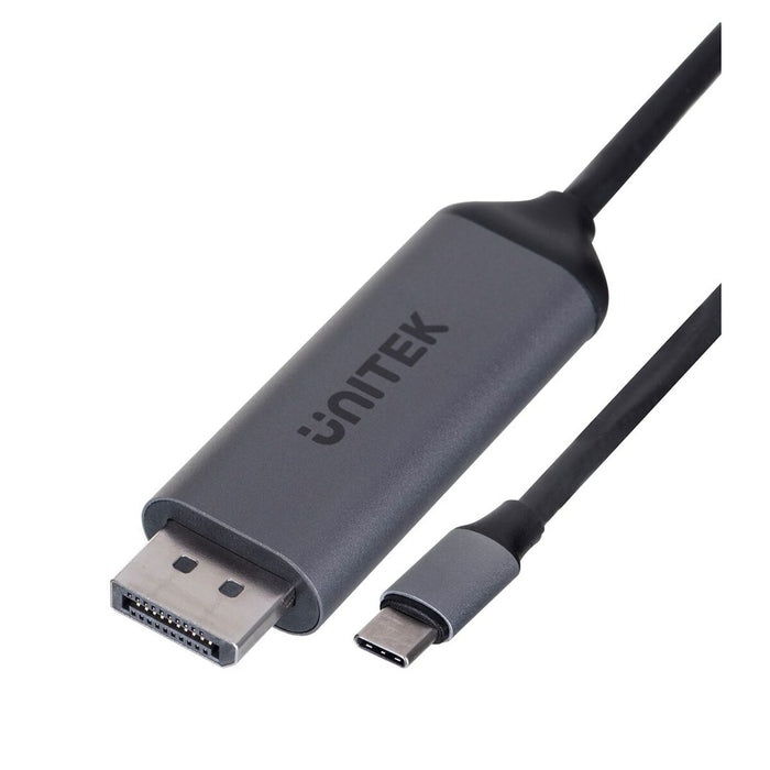 USB-C Cable to DisplayPort Unitek V1423C 1,8 m - USB кабели<<<Компютър Кабели и адаптери<<<Компютри|