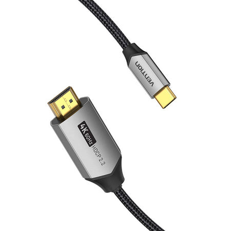 USB-C do HDMI 2.0 cable Vention CRBBF 1m 4K 60Hz (black) - Video cables<<<Cables<<<IT