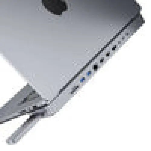 USB-C docking station / Hub for MacBook Pro 13’’ / 14’’ INVZI MagHub 12in2 with SSD tray (gray) - Hubs<<<IT