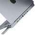USB-C docking station / Hub for MacBook Pro 13’’ / 14’’ INVZI MagHub 12in2 with SSD tray (gray) - Hubs<<<IT