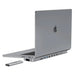 USB-C docking station / Hub for MacBook Pro 16’’ INVZI MagHub 12in2 with SSD tray (gray) - Hubs<<<IT