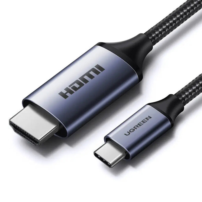 USB C - HDMI 2.1 8K 60Hz Cable 1.5m Ugreen CM565 - Gray - Video cables<<<HurtelXML