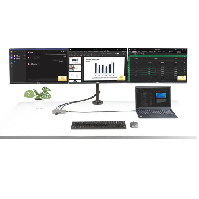 USB-C Hub Startech 117B-USBC-MULTIPORT Grey 100 W - Компютър Мрежи и компоненти<<<Компютри| Електроника<<<BigBuy&&&HUB