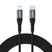 USB-C - Lightning Choetech IP0042 MFi cable 480Mb/s 3A 3m - black - Cell phone cables<<<HurtelXML