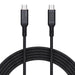 USB-C to USB-C Cable Aukey CB-MCC102 100W 1.8m (black) - USB-C to USB-C<<<USB cables<<<GSM Accessories<<<InnproXML