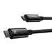 USB-C to USB-C cable Baseus Tungsten Gold 240W 1m (black) - USB-C to USB-C<<<USB cables<<<GSM