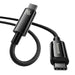 USB-C to USB-C cable Baseus Tungsten Gold 240W 1m (black) - USB-C to USB-C<<<USB cables<<<GSM
