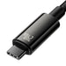 USB-C to USB-C cable Baseus Tungsten Gold 240W 1m (black) - USB-C to USB-C<<<USB cables<<<GSM