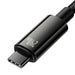 USB-C to USB-C cable Baseus Tungsten Gold 240W 2 m (black) - USB-C to USB-C<<<USB cables<<<GSM