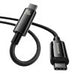 USB-C to USB-C cable Baseus Tungsten Gold 240W 2 m (black) - USB-C to USB-C<<<USB cables<<<GSM
