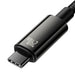 USB-C to USB-C cable Baseus Tungsten Gold 240W 3m (black) - USB-C to USB-C<<<USB cables<<<GSM