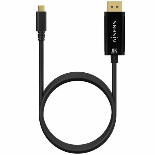 USB-C to DisplayPort Adapter Aisens A109-0688 Black 80 cm - Компютър Кабели и адаптери<<<Компютри|