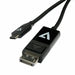 USB-C to DisplayPort Adapter V7 V7UCDP-2M Black - Компютър Кабели и адаптери<<<Компютри| Електроника<<<BigBuy&&&Кабели