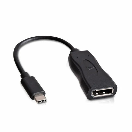 USB-C to DisplayPort Adapter V7 V7UCDP-BLK-1N - Компютър Кабели и адаптери<<<Компютри| Електроника<<<BigBuy&&&USB