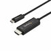 USB C to HDMI Adapter Startech CDP2HD1MBNL Black 1 m - Компютър Кабели и адаптери<<<Компютри|