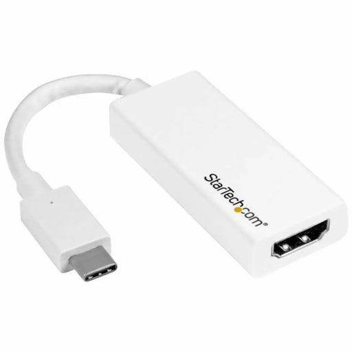 USB C to HDMI Adapter Startech CDP2HD4K60W White - Компютър Кабели и адаптери<<<Компютри|