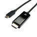 USB-C to HDMI Adapter V7 V7UCHDMI-2M Black - Компютър Кабели и адаптери<<<Компютри|