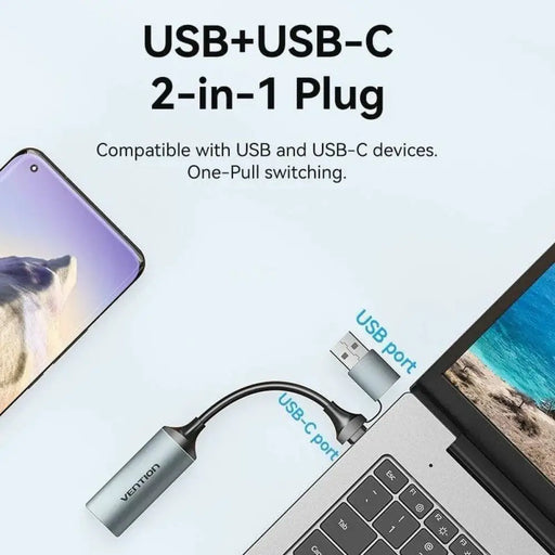 USB-C to HDMI Adapter Vention ACWHA 10 cm - Компютър Кабели и адаптери<<<Компютри| Електроника<<<BigBuy&&&USB