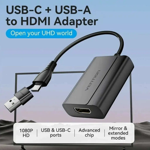 USB-C to HDMI Adapter Vention ACYHB - Компютър Кабели и адаптери<<<Компютри| Електроника<<<BigBuy&&&USB