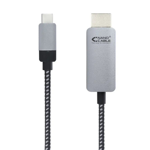 USB-C to HDMI Cable NANOCABLE 10.15.5102 1,8 m Black - Компютър Кабели и адаптери<<<Компютри|