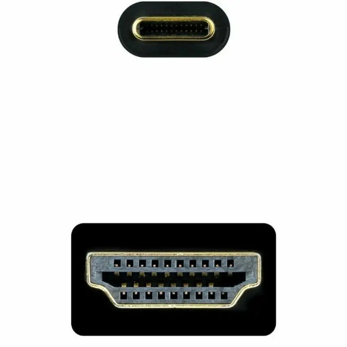 USB-C to HDMI Cable NANOCABLE 10.15.5135 5 m Black - Компютър Кабели и адаптери<<<Компютри|