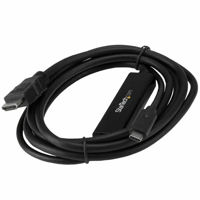 USB-C to HDMI Cable Startech CDP2HDMM2MB Black 2 m 4K Ultra HD - Компютър Кабели и адаптери<<<Компютри|