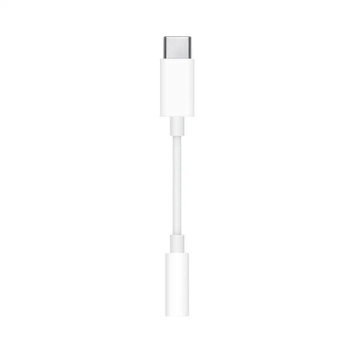 USB C to Jack 3.5 mm Adapter Apple MU7E2ZM/A White - USB кабели<<<Компютър Кабели и адаптери<<<Компютри|