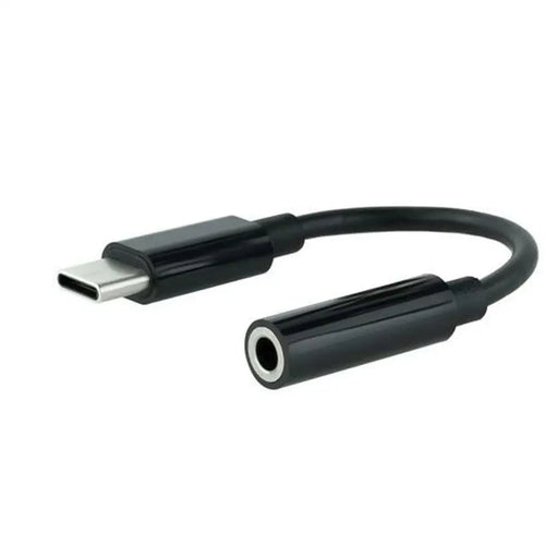 USB-C to Jack 3.5 mm Adapter NANOCABLE 10.24.1205 11 cm Black - Електроника Телевизори<<<Компютри|