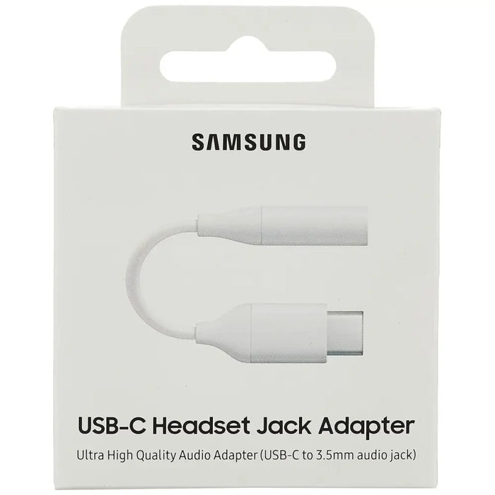 USB-C to Jack 3.5 mm Adapter Samsung EE-UC10JUWE White - Компютър Кабели и адаптери<<<Компютри|